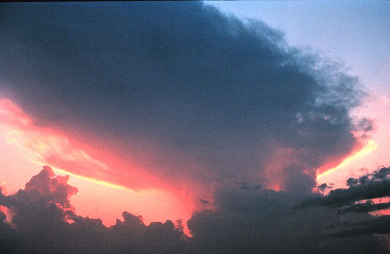 Gewitterzelle / Bild: Public Domain, wikimedia, NOAA