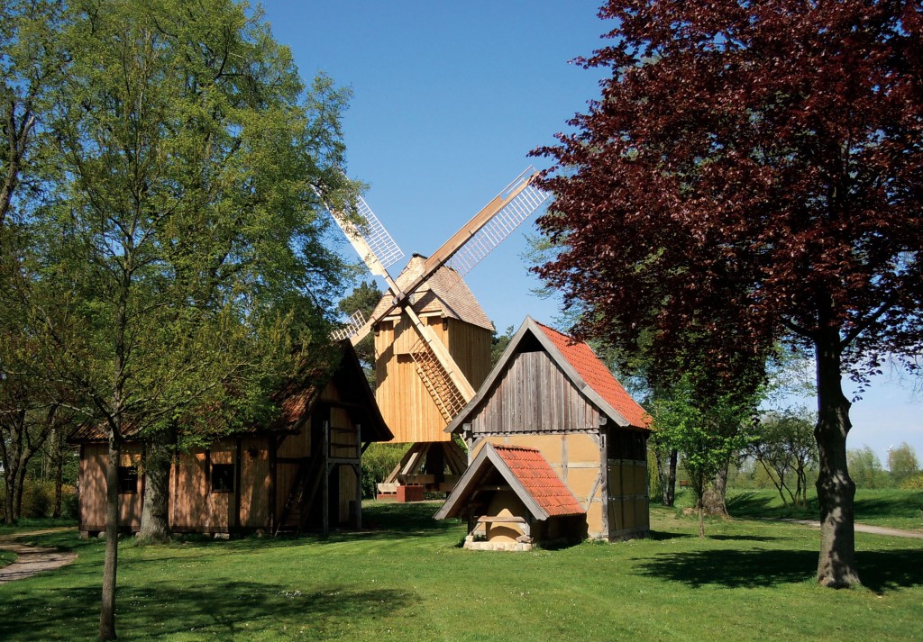 Restaurierte Bockwindmühle, Bild: Margret Dannemann-Jarchow